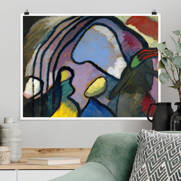 Abstrakte Kunst Wassily Kandinsky - Improvisation