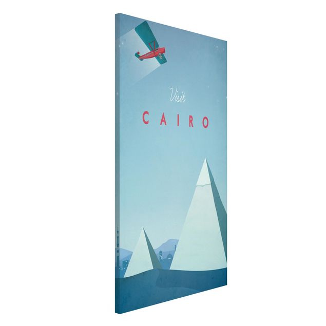 Magnettafel Skyline Reiseposter - Cairo