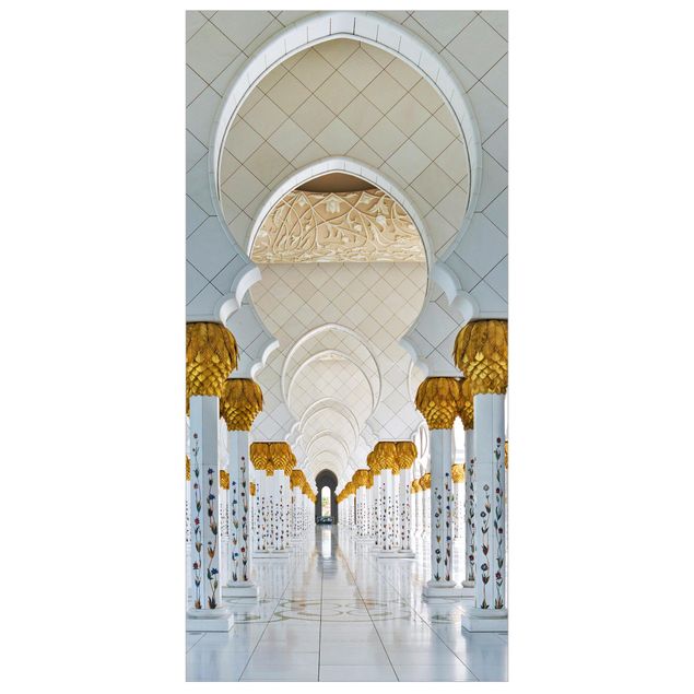 Raumteiler - Moschee in Abu Dhabi 250x120cm