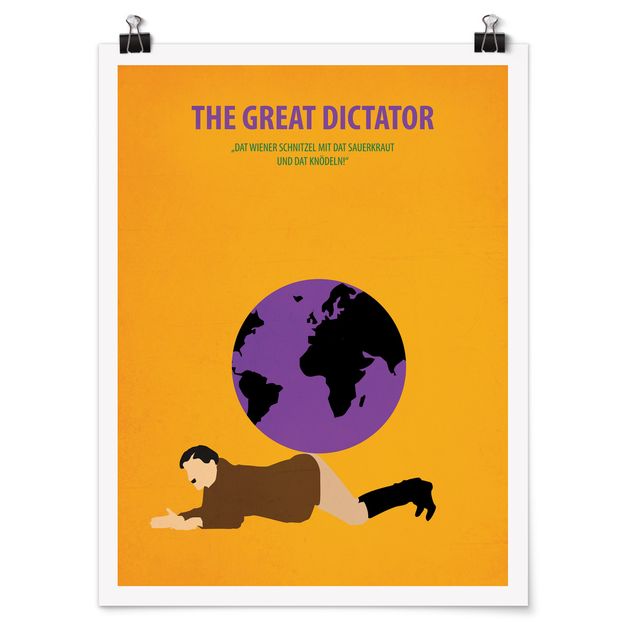 Poster bestellen Filmposter The great dictator