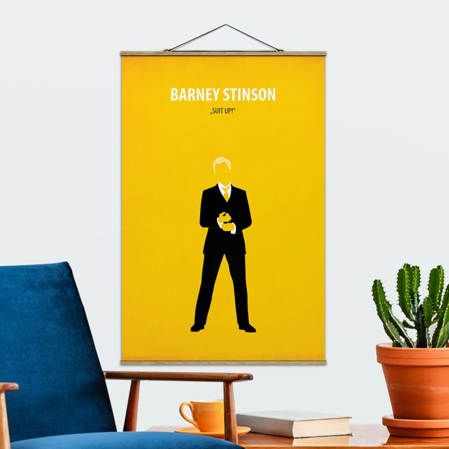 Wandbilder Filmposter Barney Stinson