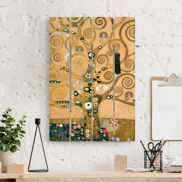 Jugendstil Bilder Gustav Klimt - Der Lebensbaum