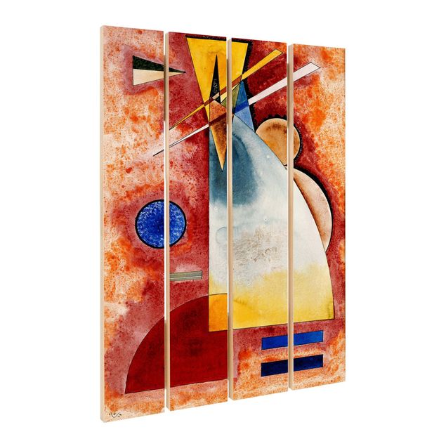 Bilder auf Holz Wassily Kandinsky - Ineinander
