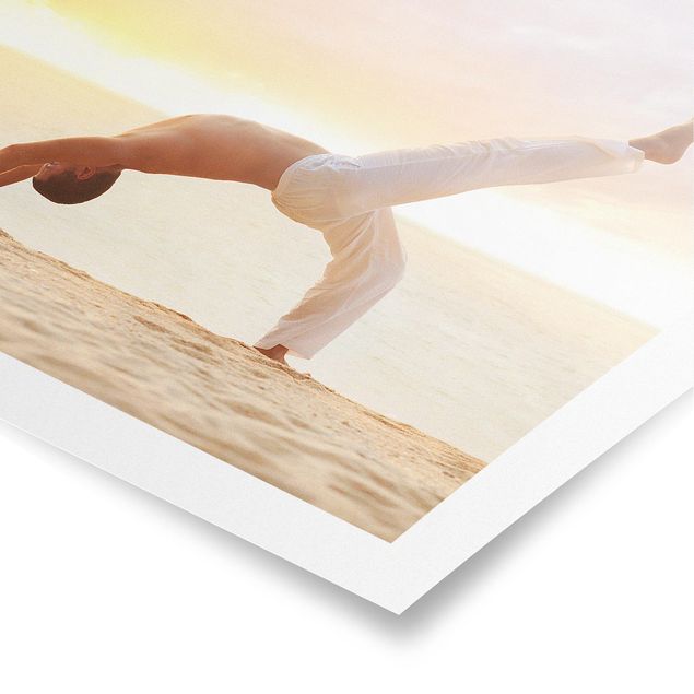 Poster - Yoga in the Morning - Quadrat 1:1
