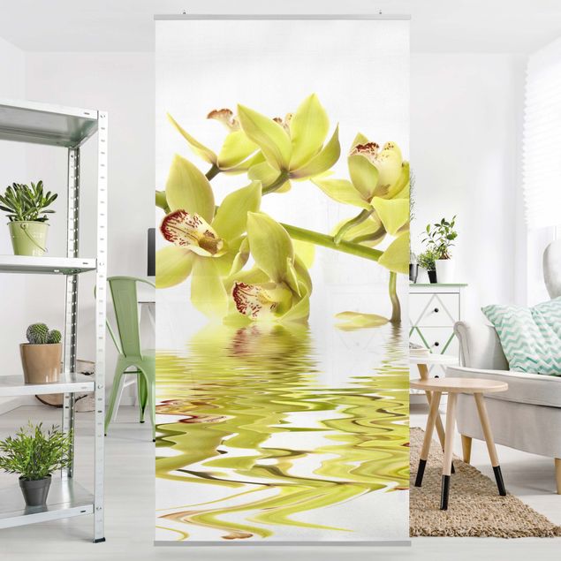 Raumteiler Vorhang Elegant Orchid Waters