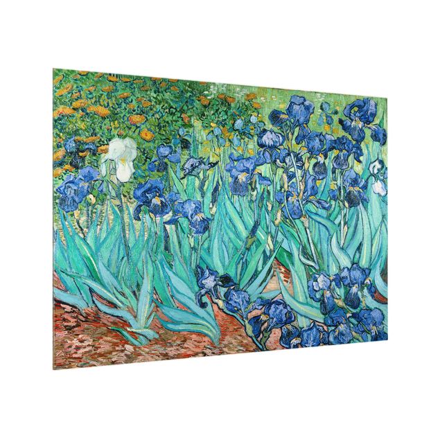 Kunstdruck Pointillismus Vincent van Gogh - Iris