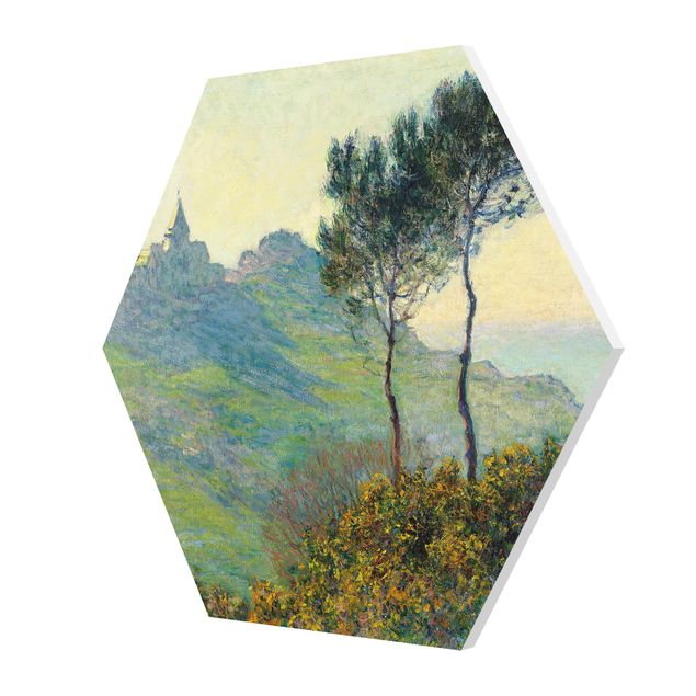 Kunstdrucke Claude Monet - Varengeville Abendsonne