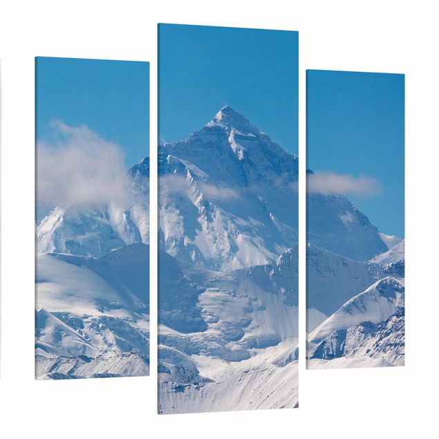 Wandbilder Wohnzimmer modern Mount Everest