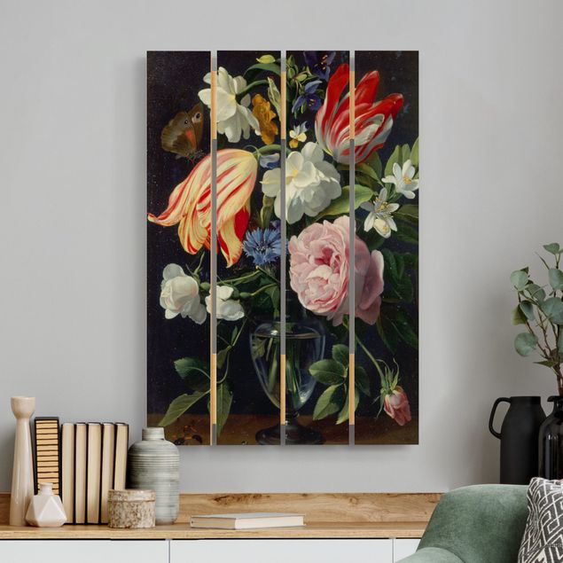 Rokoko Bilder Daniel Seghers - Vase mit Blumen