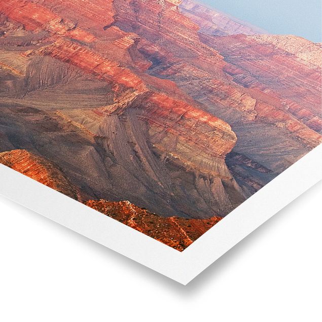 Poster - Grand Canyon nach dem Sonnenuntergang - Panorama Querformat