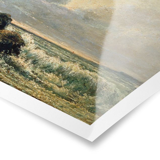 Schöne Wandbilder Gustave Courbet - Die Welle