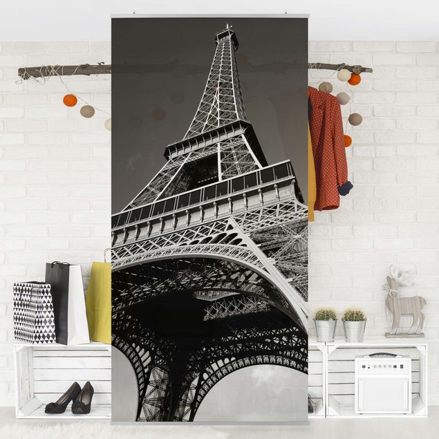 Raumteiler Vorhang Eiffelturm
