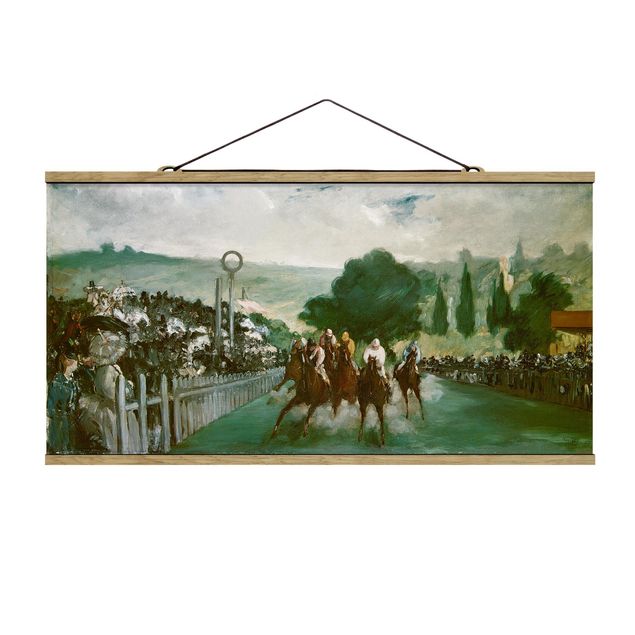 Wandbilder Edouard Manet - Pferderennen