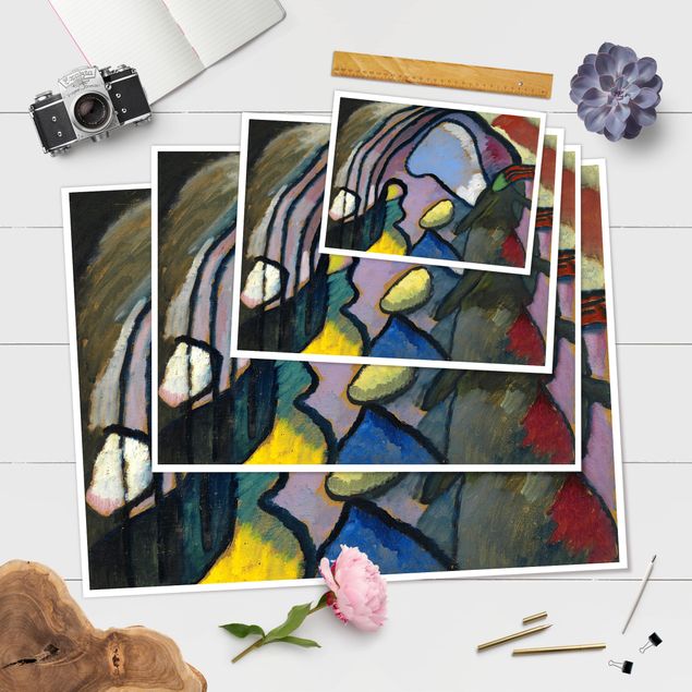 Schöne Wandbilder Wassily Kandinsky - Improvisation