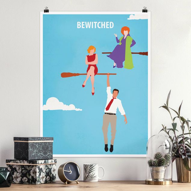 Poster Illustration Filmposter Bewitched