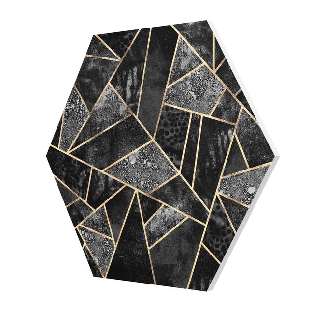 Hexagon Bild Forex - Graue Dreiecke Gold