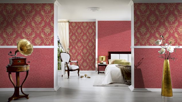 Mustertapete Architects Paper Luxury wallpaper in Metallic Rot - 324226