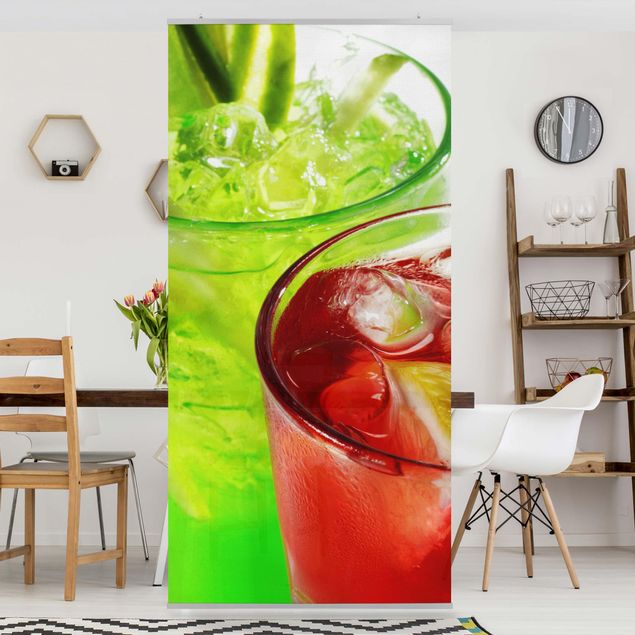 Raumteiler - Fresh Cocktails 250x120cm