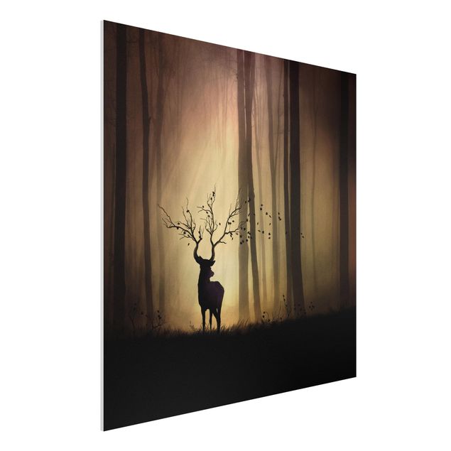 Wandbilder Tiere Der Herr des Waldes