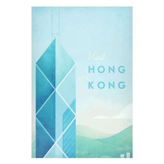 Henry Rivers Bilder Reiseposter - Hong Kong