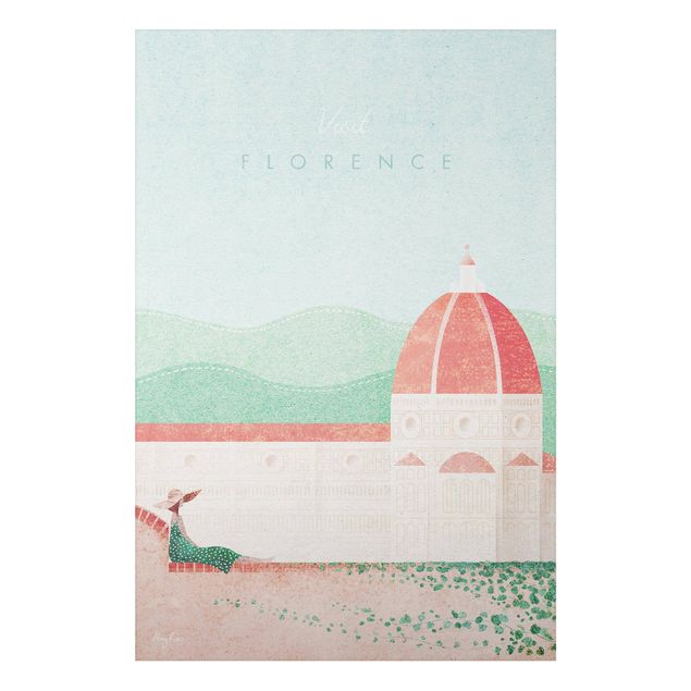 Wandbilder Reiseposter - Florence
