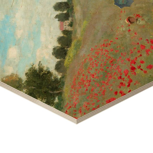 Kunstkopie Claude Monet - Mohnfeld bei Argenteuil