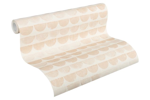 Tapete A.S. Création Scandinavian Style in Beige Creme - 342441