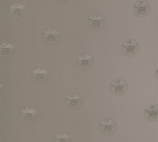 Tapete Versace wallpaper Versace 3 Vanitas in Grau - 348623