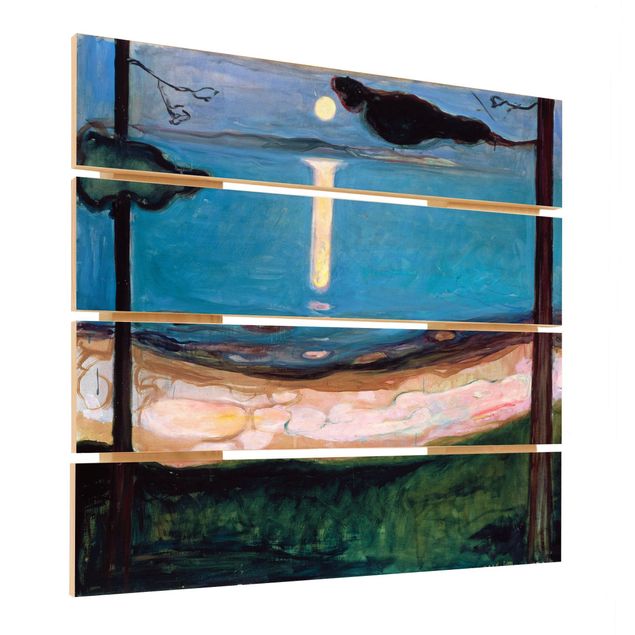 Edvard Munch Bilder Edvard Munch - Mondnacht