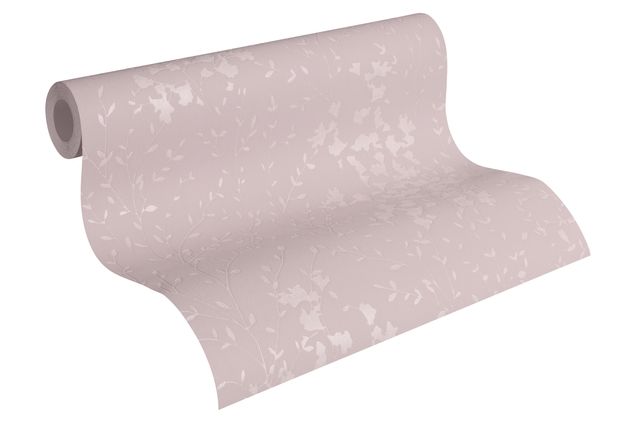 Tapete A.S. Création Designdschungel 2 by Laura N. in Braun Metallic Rosa - 360822