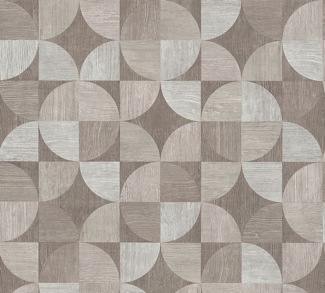 Geometrische Muster Tapete Livingwalls Metropolitan Stories Nils Olsson - Copenhagen in Grau - 369133