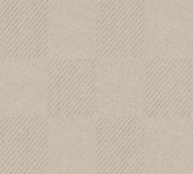 Geometrische Muster Tapete Livingwalls Metropolitan Stories Nils Olsson - Copenhagen in Beige Metallic - 369262