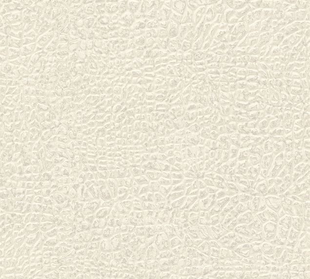 Geometrische Muster Tapete Architects Paper Absolutely Chic in Metallic Creme Weiß - 369703