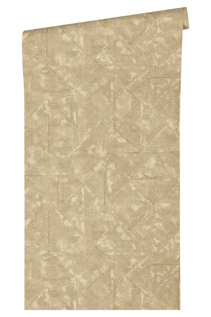 Mustertapete Architects Paper Absolutely Chic in Beige Braun Metallic - 369745