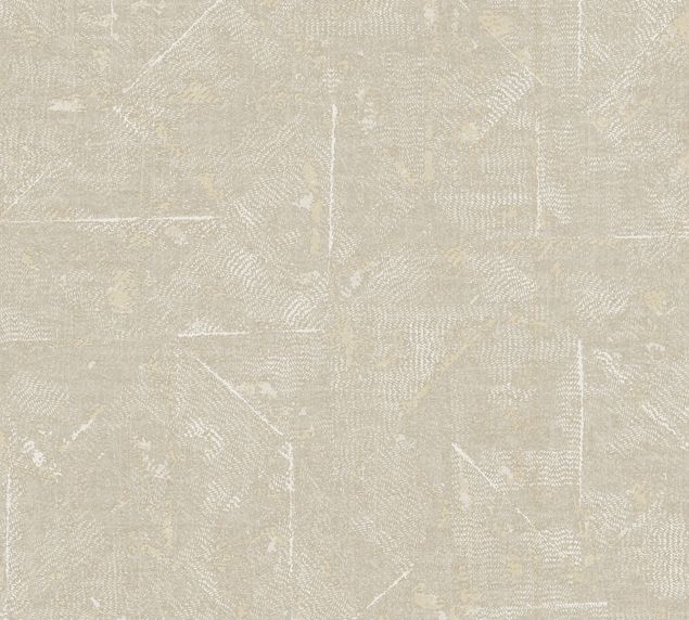 Tapete Architects Paper Absolutely Chic in Metallic Grau Beige - 369746