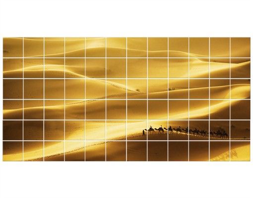 Fliesenbild Golden Dunes