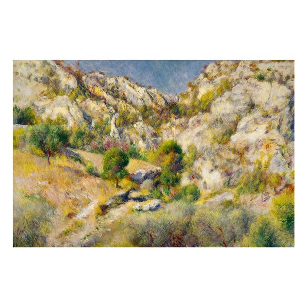 Kunstdrucke Impressionismus Auguste Renoir - Felsen bei Estaque