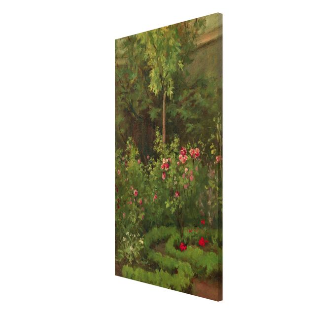 Pointillismus Bilder Camille Pissarro - Ein Rosengarten