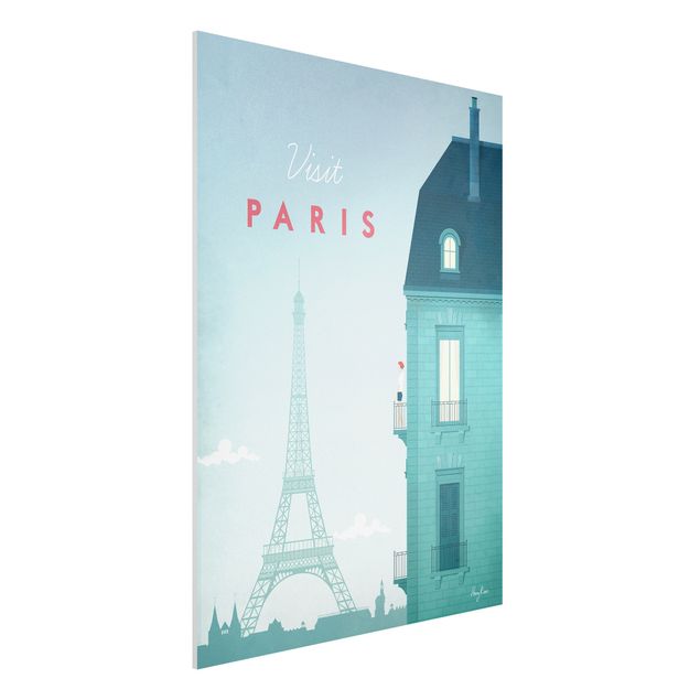 Foto auf Hartschaumplatte Reiseposter - Paris