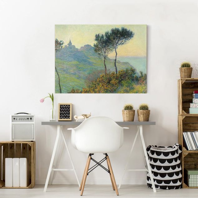 Bilder Impressionismus Claude Monet - Varengeville Abendsonne