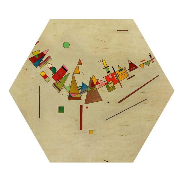 Holzbilder Wassily Kandinsky - Winkelschwung