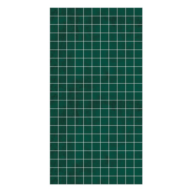 Duschrückwände Mosaik Beton Fliesen - Grün