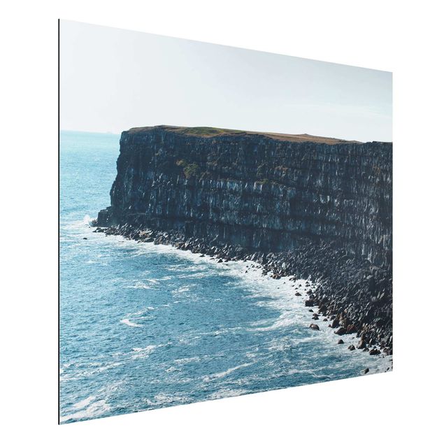 Wandbilder Felsige Klippen auf Island