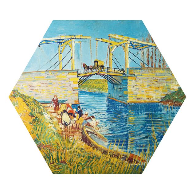 Vincent van Gogh Bilder Vincent van Gogh - Zugbrücke in Arles