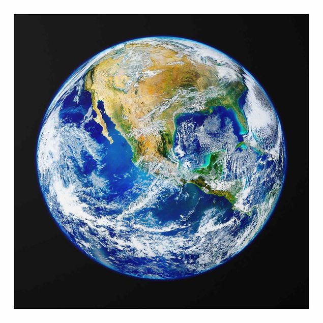 Foto auf Alu Dibond NASA Fotografie Unsere Erde