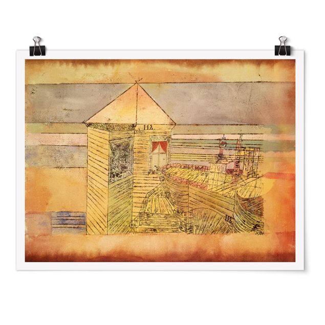 Kunstdrucke Poster Paul Klee - Wunderbare Landung