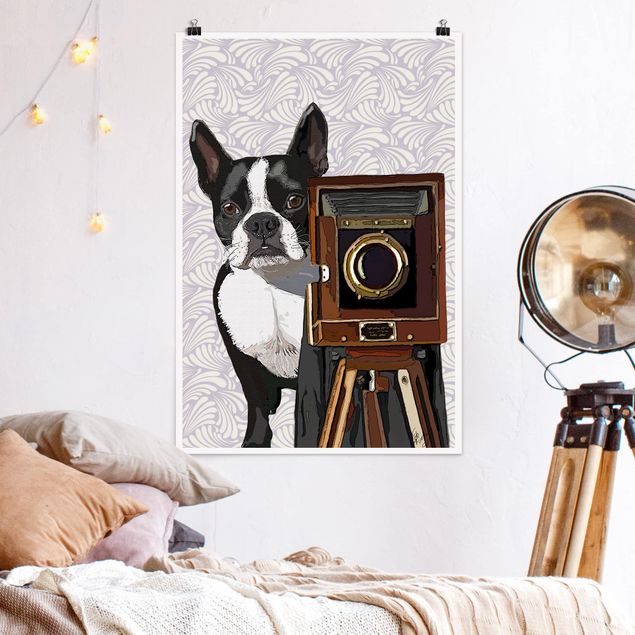 Wandbilder Tiere Tierfotograf Terrier