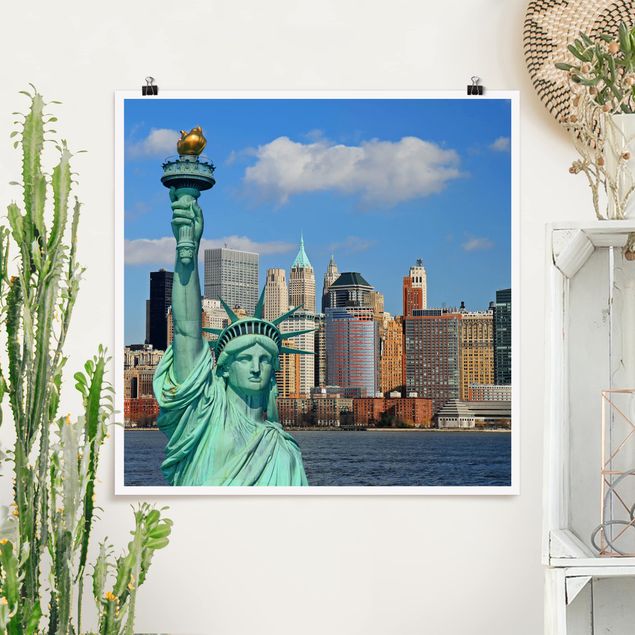Schöne Wandbilder New York Skyline