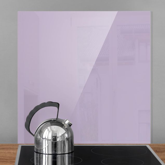 Spritzschutz Glas magnetisch Lavendel