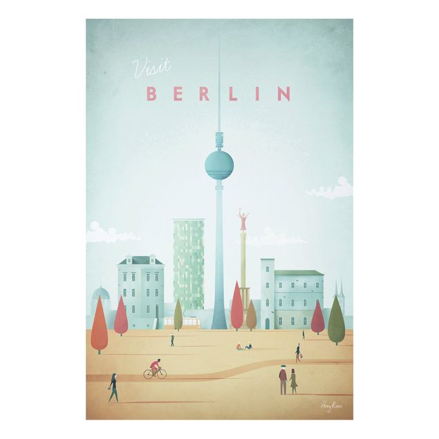 Henry Rivers Bilder Reiseposter - Berlin